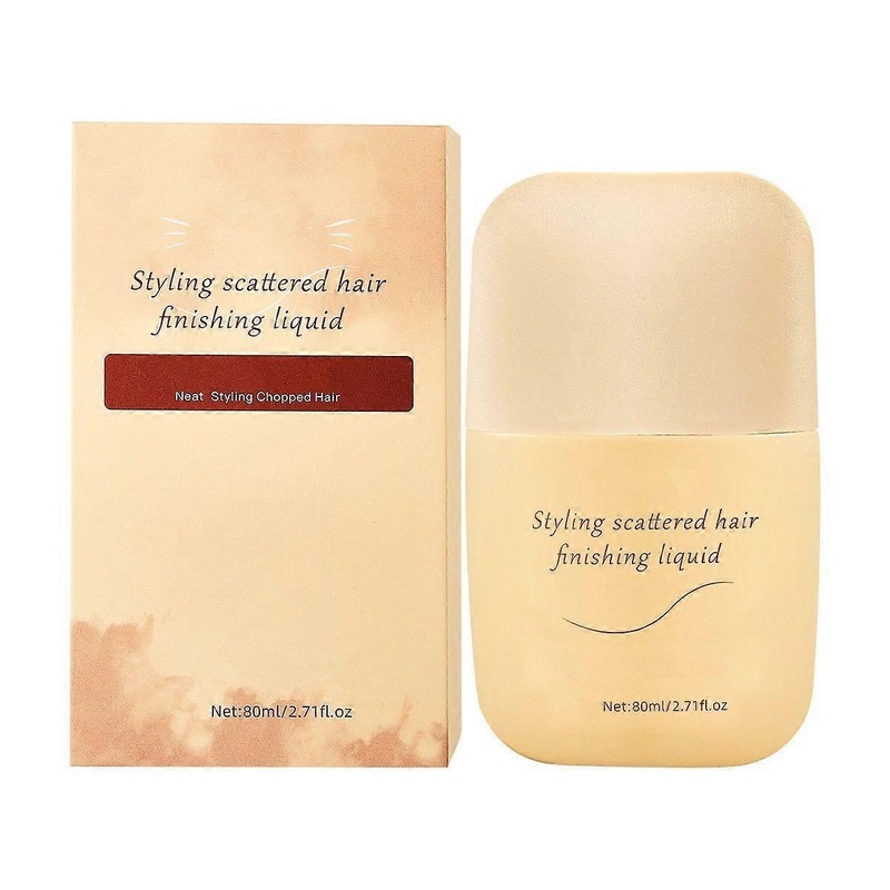 Styling Scattered Hair Finishing Liquid, Hair Styling Liquid for Frizzy Hair, Hair Finishing Stick, Chopped Hair Finishing Cream Hair Styling Wax Stic