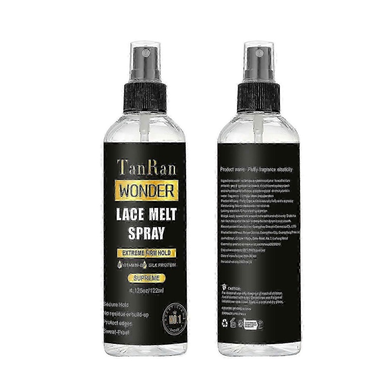 Wonder Lace Bond Lace Melt Spray – Extreme Firm Hold – Water-Based Wig Styling Mousse – Flawless,Natural, Seamleass Finish Long Lasting Protectin