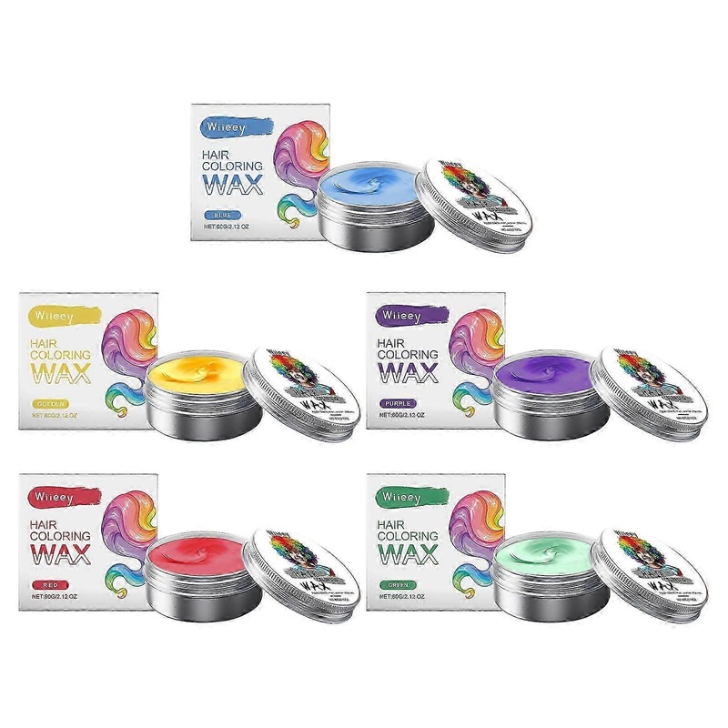 Wiieey Children’s Temporary Hairdressing Agent Strong Shaping Power Shapes Hairstyles Beautiful Hair Colors Mild Formula Cares for Hair