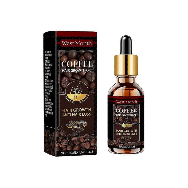 West&Month hair care essential oil, nourishes and repairs dry and frizzy hair, shiny and smooth, nourishes the scalp