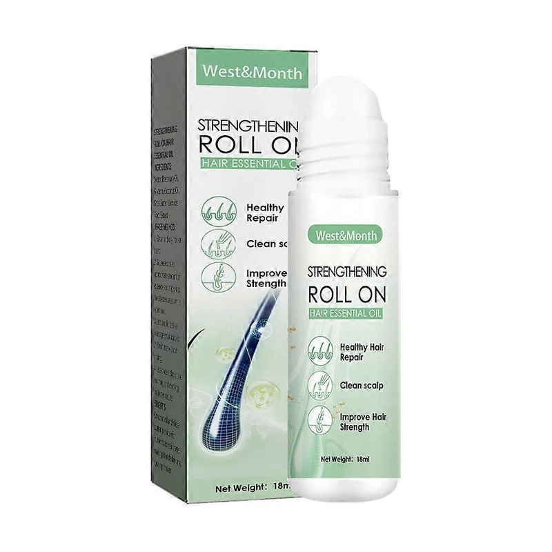 West&Month Thick Hair Roller Ball Scalp Massage Care Moisturizing Hair Roots Thick Hair Hair Care Roller Ball