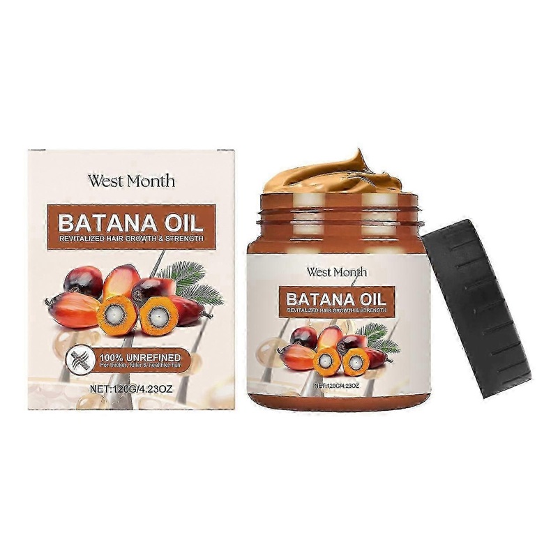 West&Month Batana Oil Conditioner repairs dry, frizzy, split ends and nourishes smooth hair