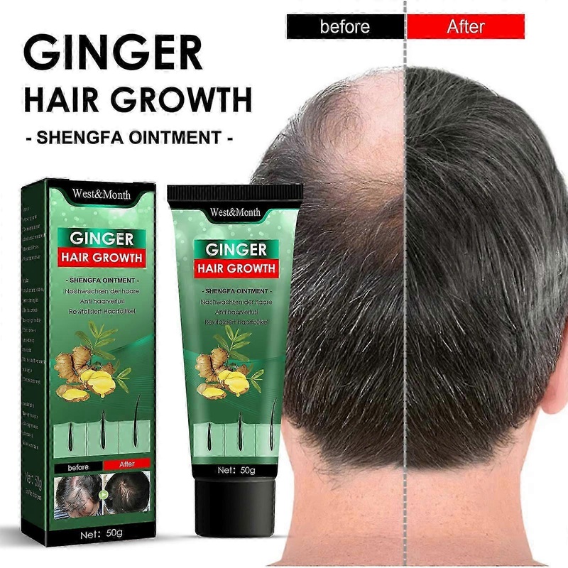 West&Montr Ginger Hair Cream Moisturizes Thick Hair, Repairs Damaged Hair, and Protects Hair to Prevent Hair Loss
