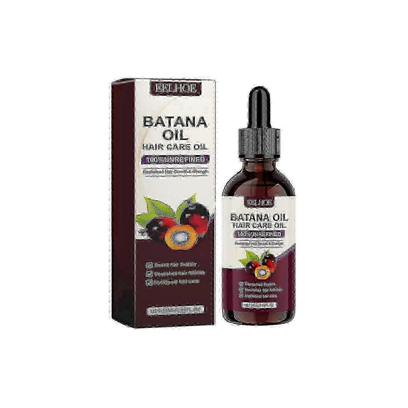 Batana Oil Strong And Volumizing Hair Care Essential Oil Strong And Strong Hair, Soft And Glossy, Long-Lasting Moisturizing Hair Care Essential Oil