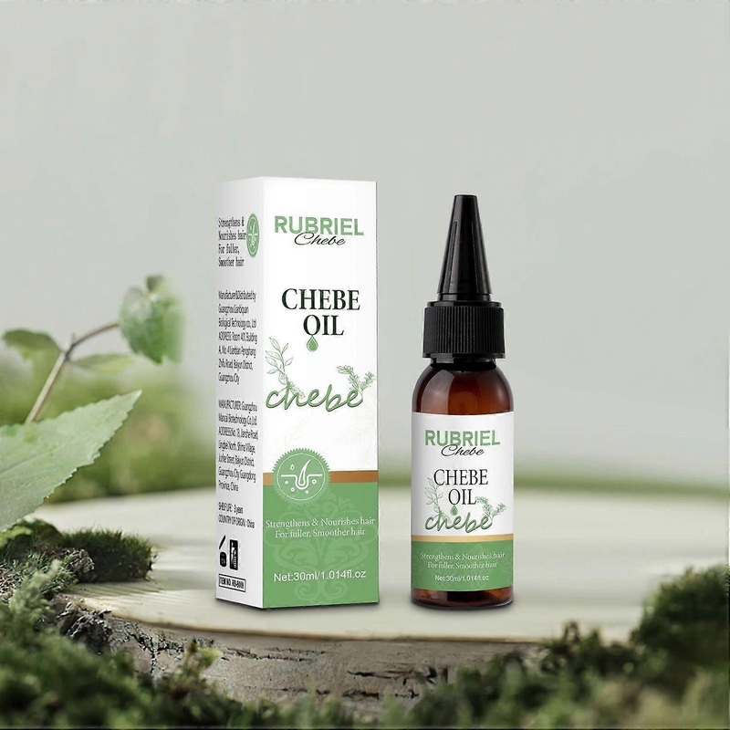 Chebe Oil for Hair Growth, Chebe Powder Hair Oils, Natural Chebe Hair Growth Oil For Hair Thickness, Helps with Frizz, Split Ends, Texture & Shine