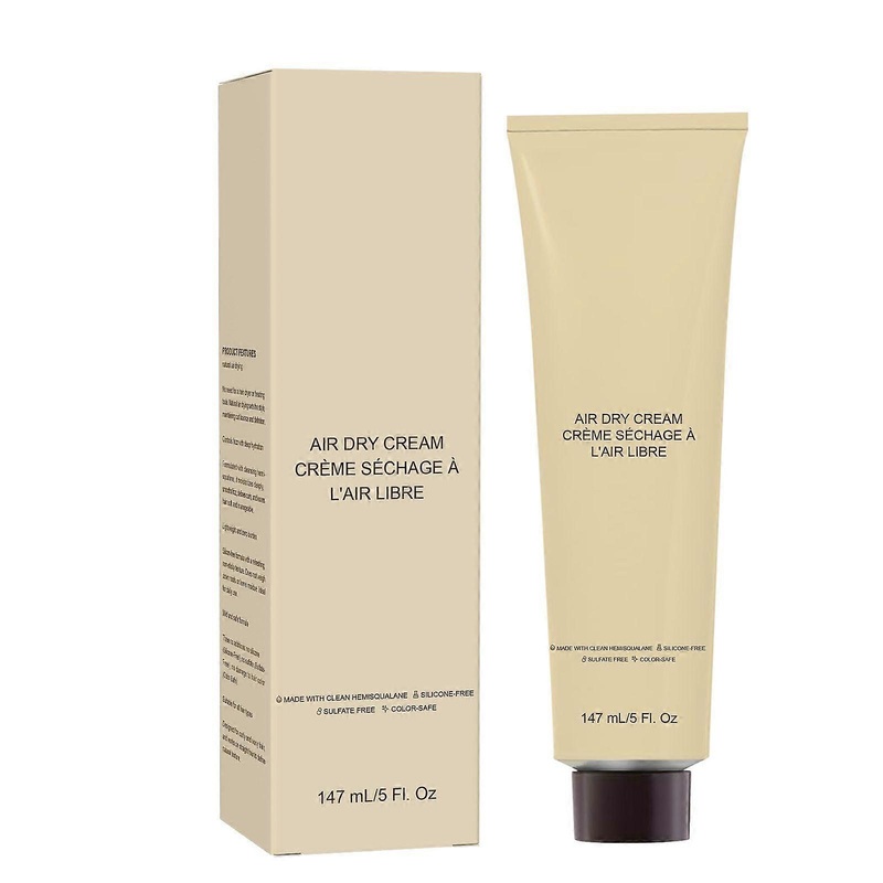 Complete Air Dry Cream, Air Dry Cream for Hair – Frizz-Free Formula for Natural, Effortless Air-Dried Hair with Soft Hold