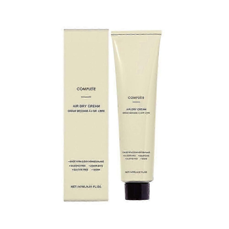Complete Air Dry Cream for Hydrating, Frizz Control and Smooth Shaping of Curly Hair, Long-Lasting Results