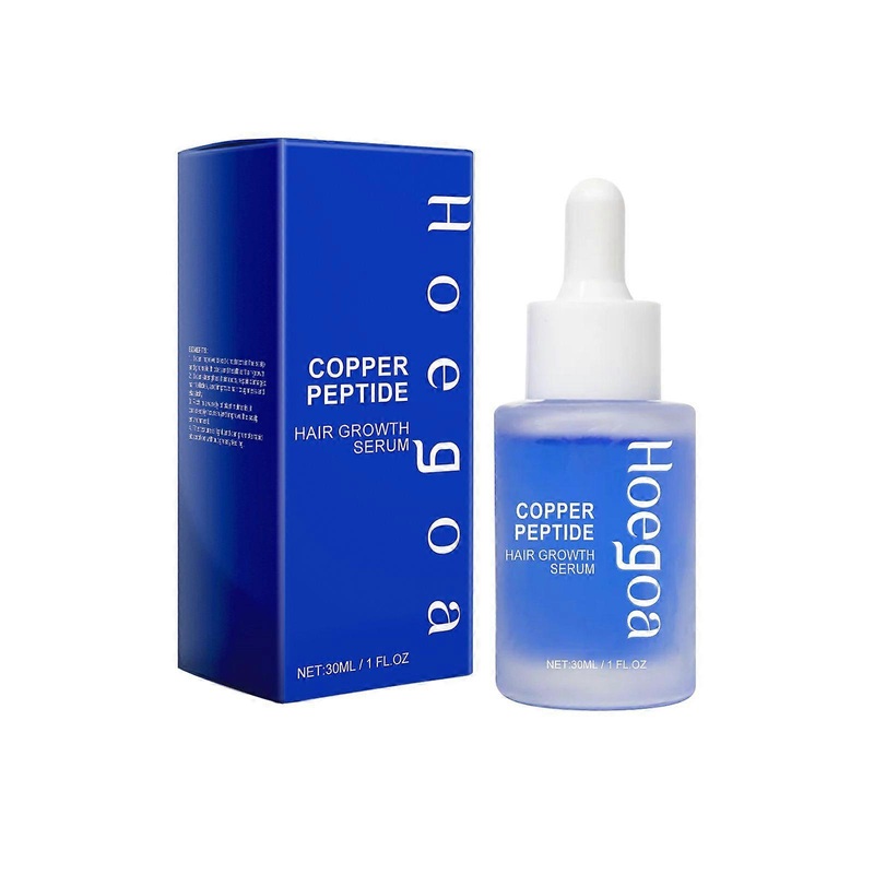 Copper Peptide Hair Serum Nourishes Scalp, Nurses Roots, Restores Fluffy And Strong Hair