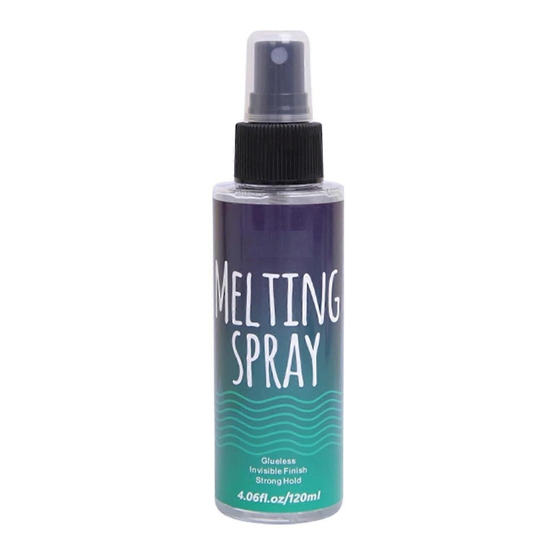 Lace Melting Spray And Holding Spray, Extra Hold Melting Spray for Lace Wigs, Wig Melting Spray Strong Natural Forming Hold with Fast Drying/No Residu