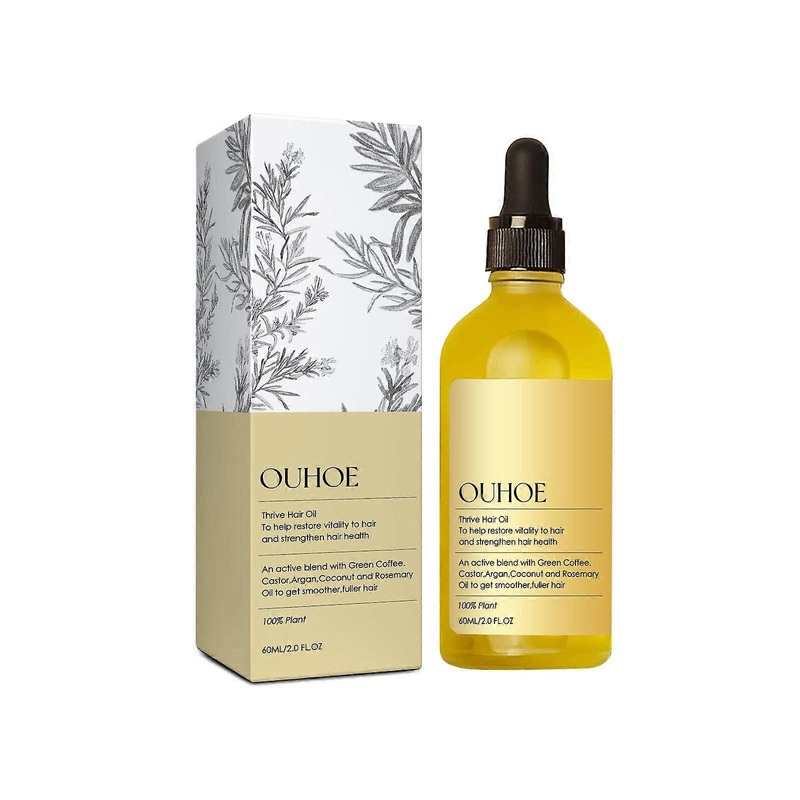 Rosemary Hair Dense Essential Oil, Repair Dry And Damaged Hair Solid Dense Hair Smoothing Hair Care Essential Oil