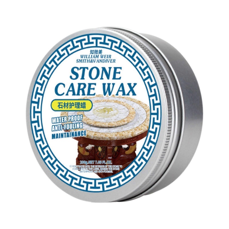 Stone Care Wax, Maintenance Wax, Polishing Scratch Polishing Wax, Canned Household Solid Unscented Type Disinfect