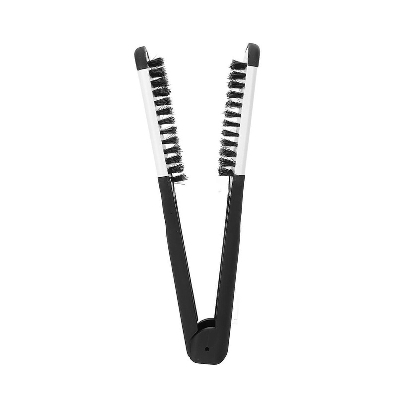 Straightening Brush Stable Breathable Design Double Sided Protective Reliable Durable Hairdressing Tool for Salons