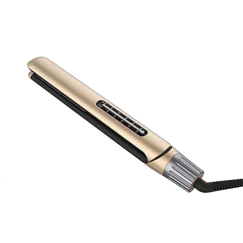 2-in-1 Straighten or Curl Hair Styling Tool, Multiple Heat Settings for All Hair Types, Safe & Corrosion-Resistant Design, Compact for Easy