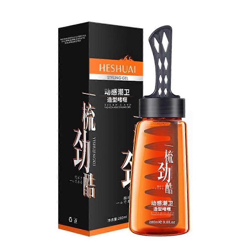 280ml 2 in 1 Men’s Head Styling Gel Hair Styling Cream for Well Cared Styled Hairs