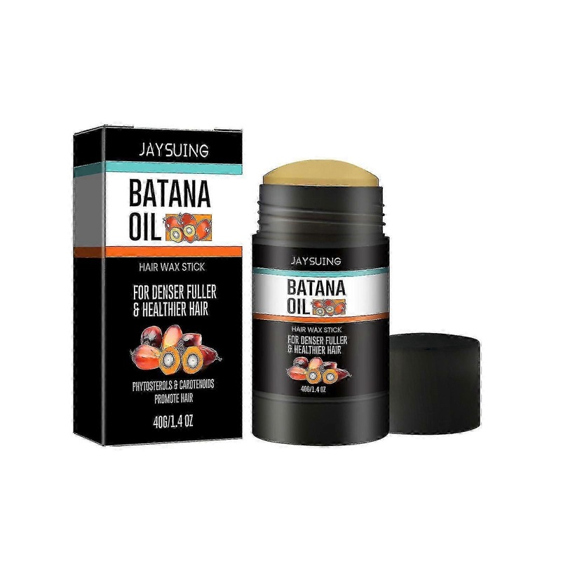 Jaysuing Batana hair wax stick long-lasting styling broken hair care fluffy natural luster hair wax stick -4362507392078