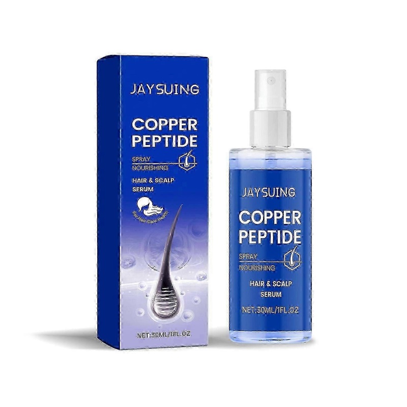 Jaysuing Copper Peptide Volumizing Hair Spray Strengthens Hair Nourishes Scalp Moisturizing Hair Mas