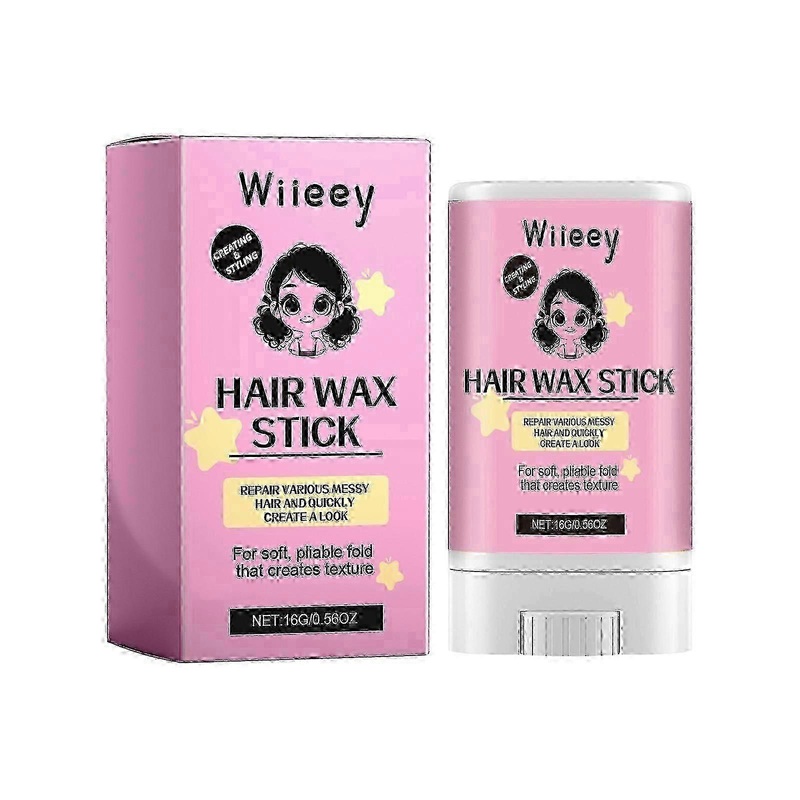Wiieey styling wax sticks moisturize and carry to tidy up hair, increase luster, and make hair fluffy for a long time