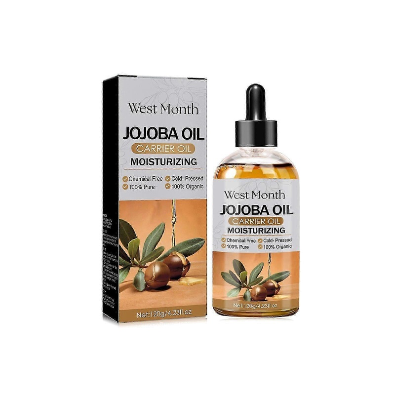 West&Month Jojoba Oil Conditioner Gentle Moisturizing Scalp Care Dry and Frizzy Softening Hair Care Oil