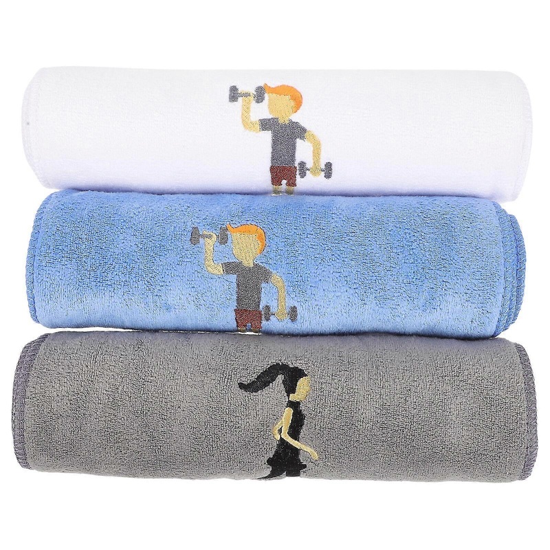 3 Pcs Sports Towels Microfiber Gym Towels Yoga Sweat Towel Workout Towels For Men