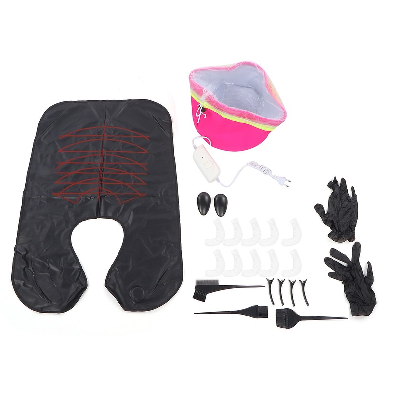 Adjustable Temperature Electric Heating Hat for Hair Care at Home (220V EU Plug)