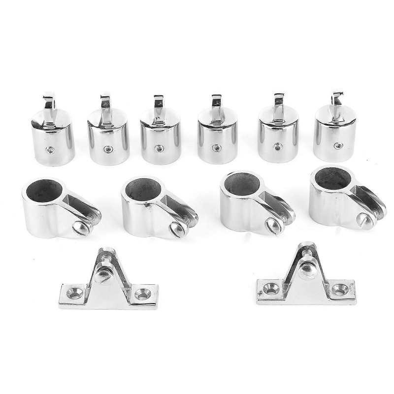 boat accessories 12pcs set 6 jaw slide 4 eye end cap 3 bow