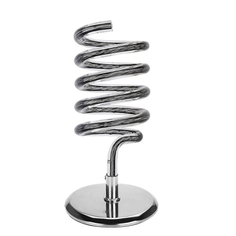 Stainless Steel Base Salon Home Desktop Stable Acrylic Hair Dryer Holder