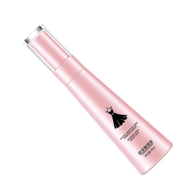 Styling Cream Women Hair Fixing Cream Home Styling Pink 13×1.5cm Sculpting 1Set