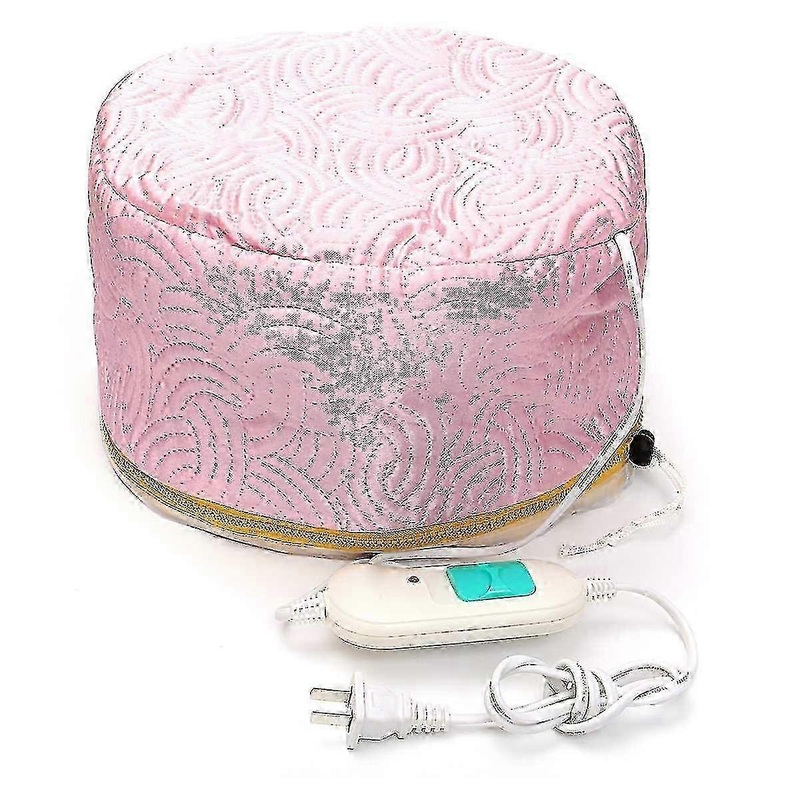 Thermal Hair Treatment Cap with Electric Steamer & Nourishing Mask Oil for Deep Conditioning