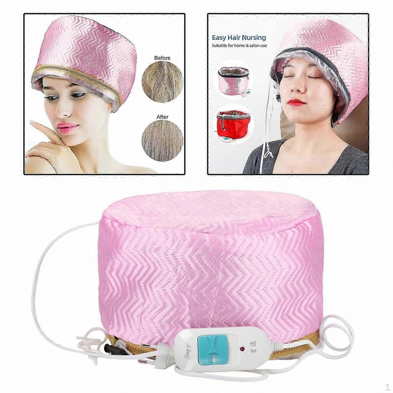 Thermal Hair Treatment Cap with Heating and Steaming Function for Home Spa Care