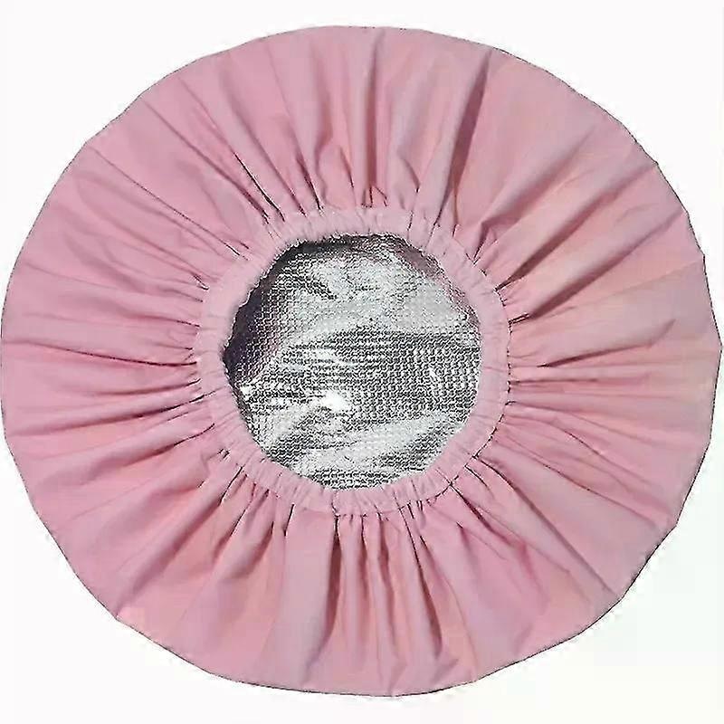 1PC Self-heating Aluminium Foil Hair Mask Cap Thickened Heating Steam Hair Treatment Cap Portable Hair Salon Smooth Hair Oil Baking Cap