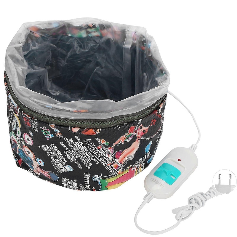 3 Gears Hair Steamer Cap Heating Oil Treatment Baking Hat Nourishing Hair Care ToolEU Plug 220V