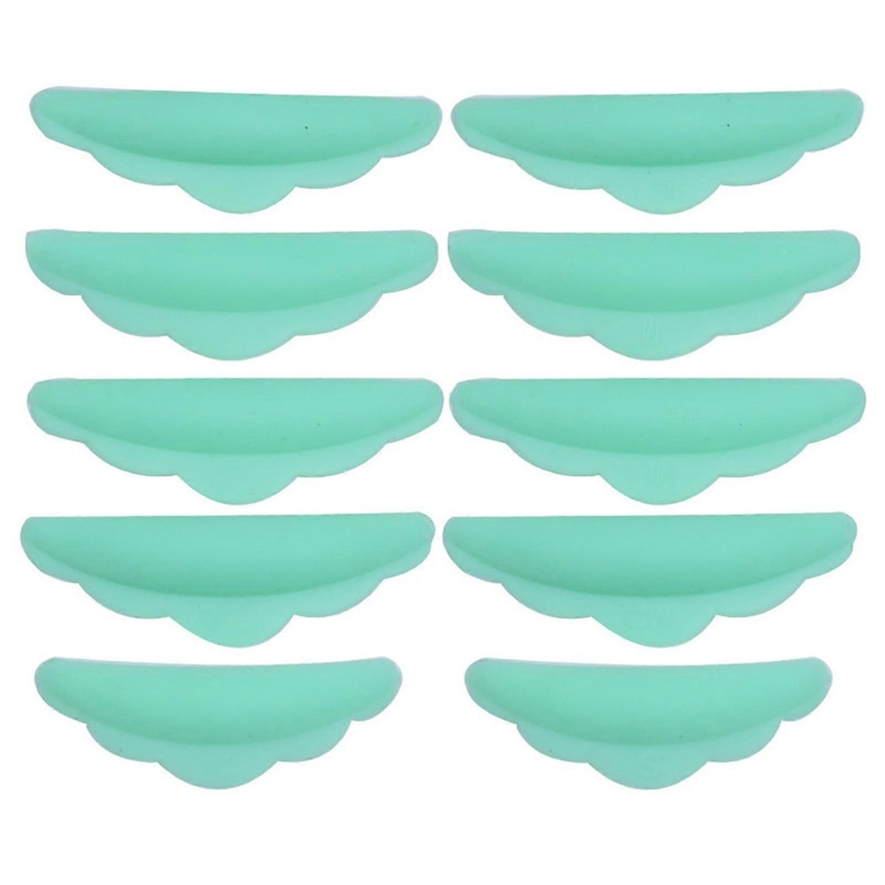 5 Pairs Lash Perm Pads Heat-resistant Enhance Shaping Effect Painless Silicone Sunflower Eyelash Perm Colorful Pads for Make Up