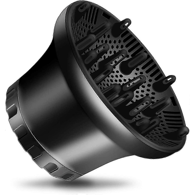 A Premium Universal Hair Diffuser for Curly and Wavy Hair, Adjustable from 1.37 to 2.68 inches.