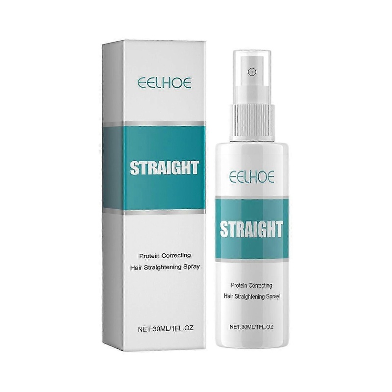 EELHOE Protein Correcting Hair Straightening Spray, Repair Dry And Irritated Scalp Cleansing Care Fl