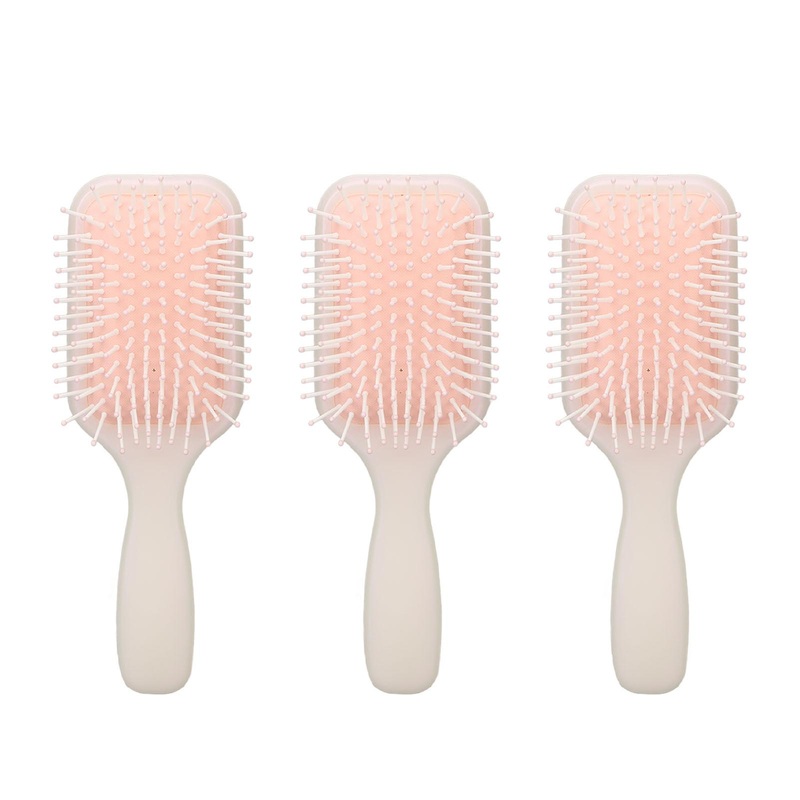 Natural Shine Paddle Brush, Scalp Massage With Flexible Nylon Bristle, Anti Static Detangler For Smooth And Shiny Hair, Quick Blow Drying Styling
