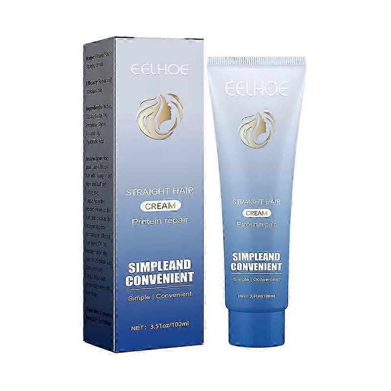 Protein Correcting Straightening Hair Cream Straight Hair Cream Smooth 100ml