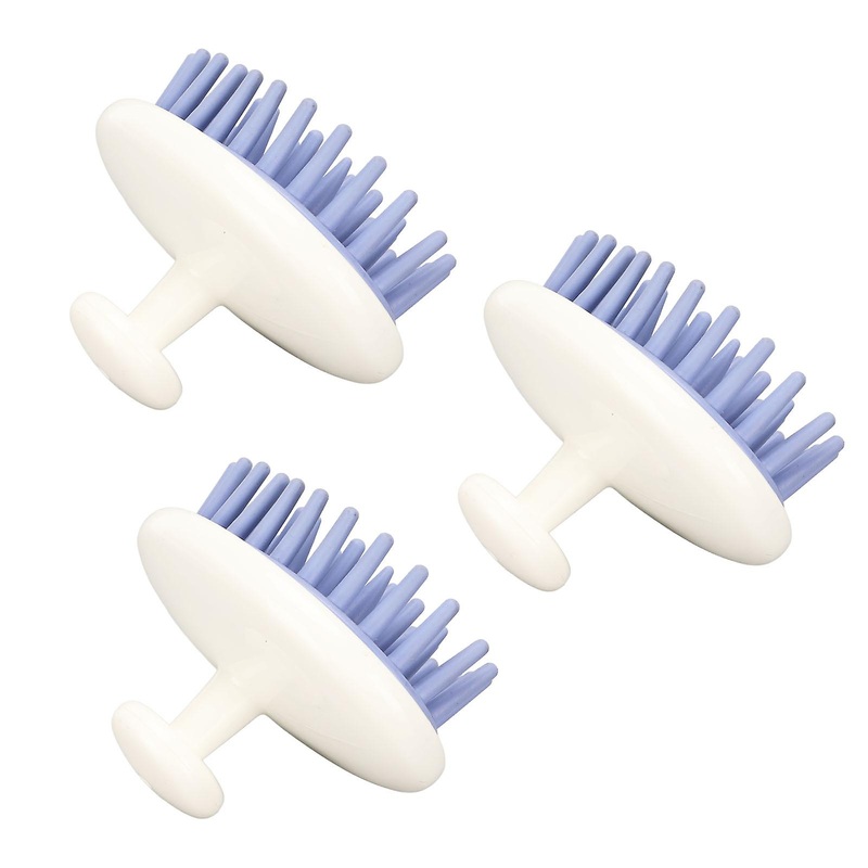 Stylish Hair Scrubber, Silicone Bristles Shampoo Brush For Dandruff Removal And Hair Growth, Waterproof Scalp Care Tool, Non-Slip Grip Ideal For Deep