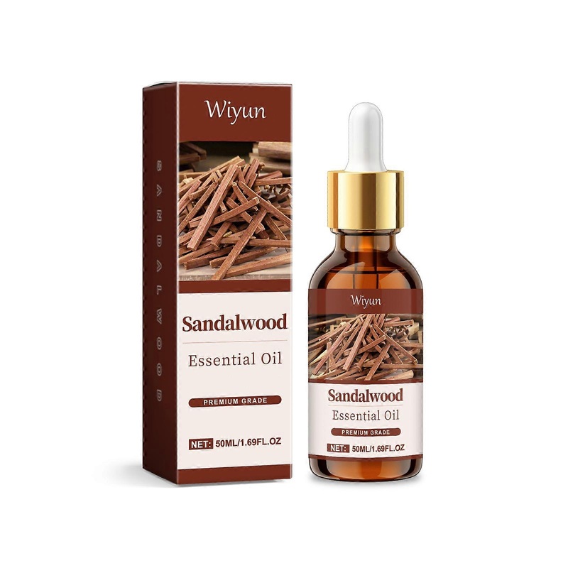 Wiyun Sandalwood Care Essential Oil Hydrates And Nourishes Hair, Moisturizes And Smooths The Face. It Is An Essential Oil For Full-Body Skin Care