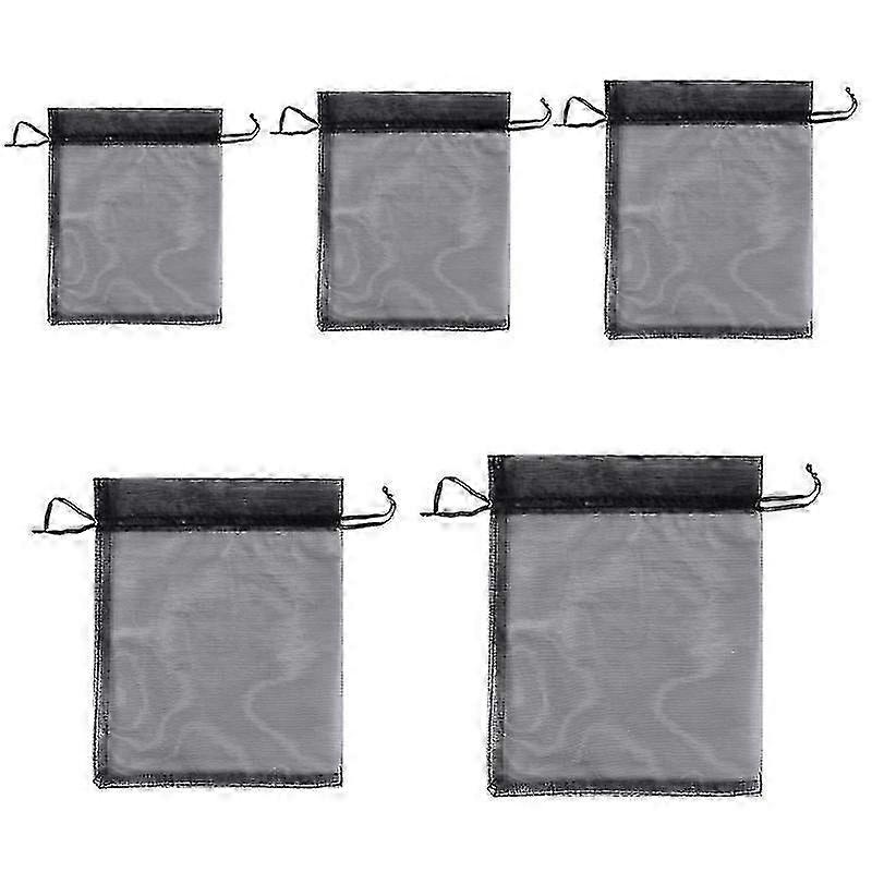 100 Mesh Net Bags for Fruit Protection Drawstring Design Bird Control Home Garden Use