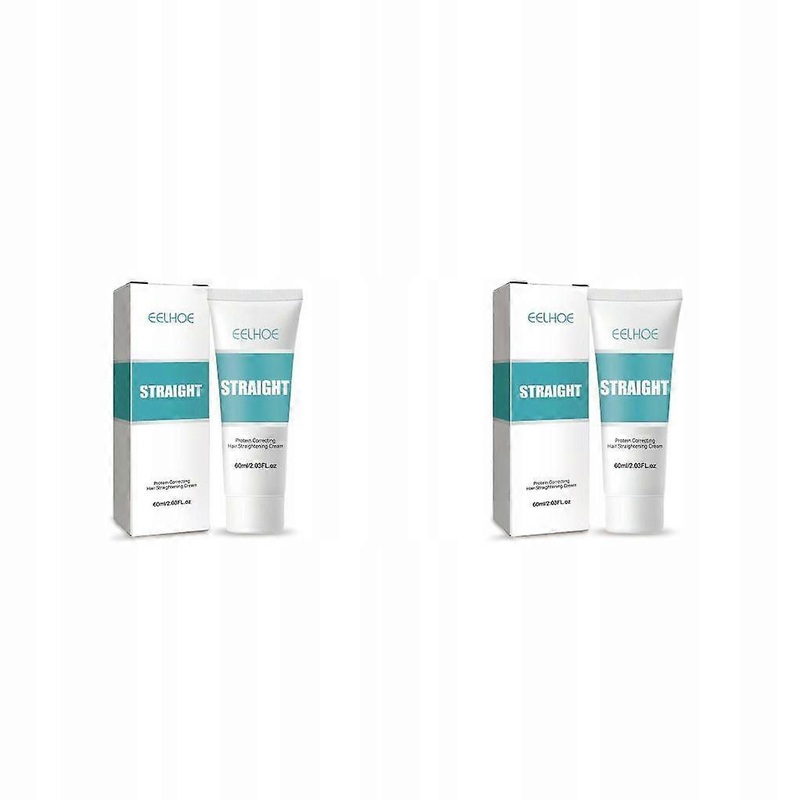 2 Set Keratin Straightening Cream