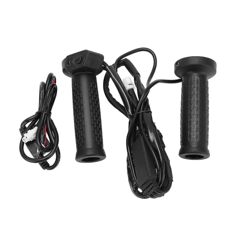 202422mm ATV Electric Heating Handle 5 Gears Temperature Control Universal Motorcycle Heated Grips 12V