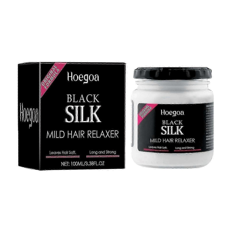 2025 Silk Mild Relaxer Conditioning For Curly Or Straight Thin Straightening For All 100ml