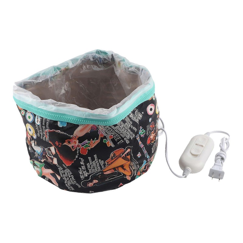 3 Gears Hair Steamer Cap Electric Heating Oil Treatment Hat for Nourishing Hair Care 110V US Plug Portable Spa Therapy