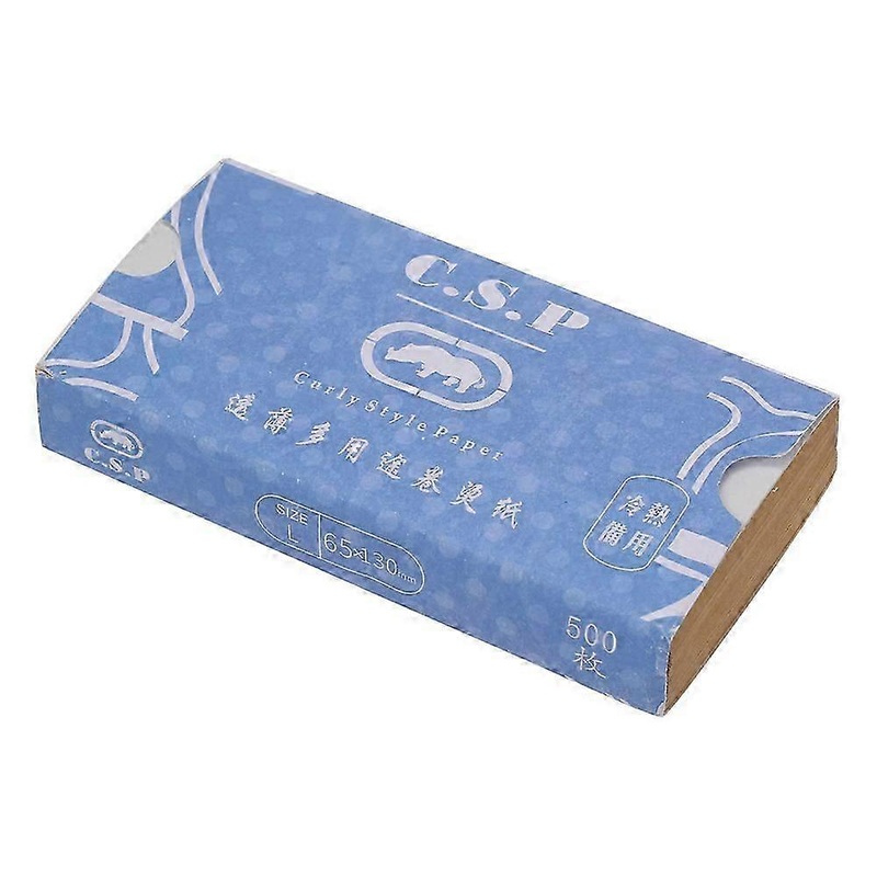 500pcs/pack Salon Hair Perming Paper for Hair Perm Rods Salon High Temperature Resistant Blanching Perm Tissue Electric Hair Paper-Good