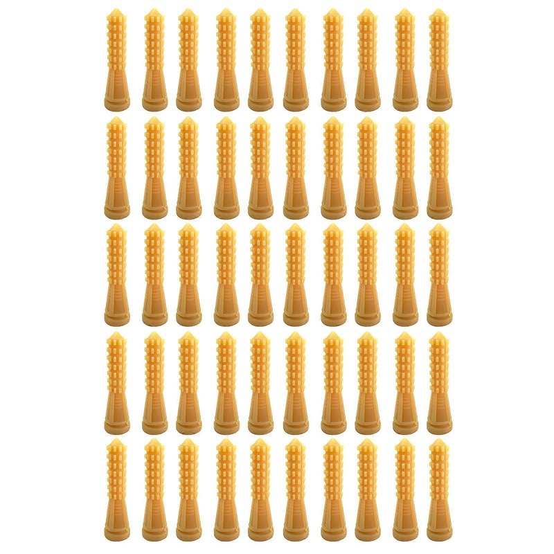 50Pcs Chicken Plucker Fingers Poultry Hair Feather Removal Machine Accessories Rubber Plucking Fingers for Chickens Turkeys Ducks Geese