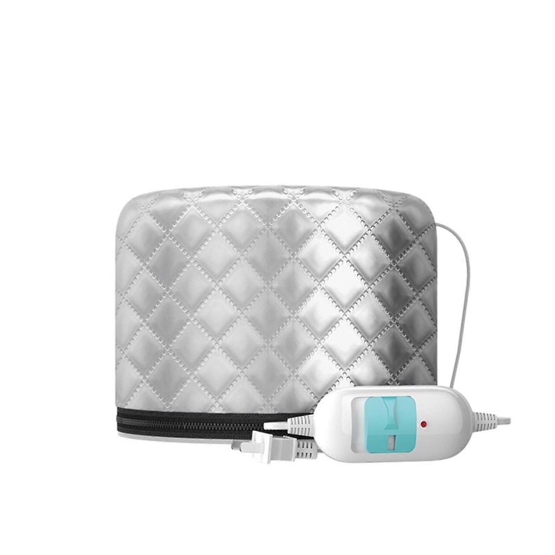 Adjustable Electric Heating Caps For Repairing Hair Damage Dryness & Irritability Soft Textile Cloth Head Massaging Heating Hat For Promote Hair Growt