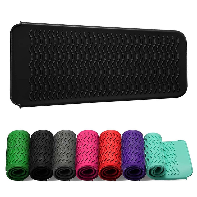 Resistant Silicone Mat Pouch for Flat Iron, Curling Iron,Hot Hair Tools (Mintgreen)