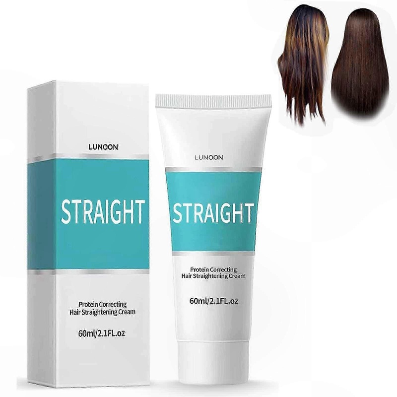 Smoothing Hair Straightening Cream with Protein Complex – Nourishing Formula for All Hair Types, 60ml