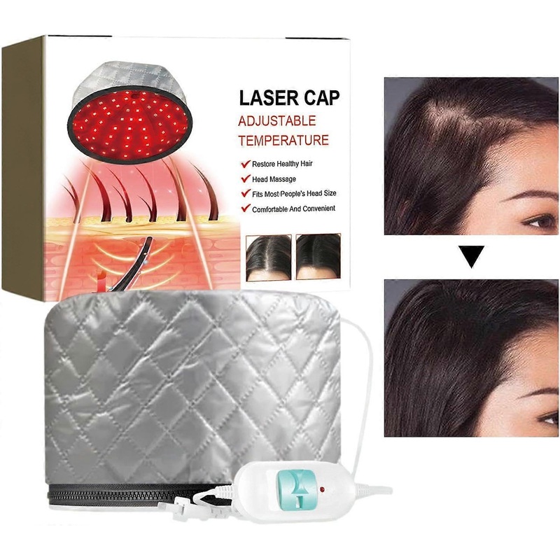 Steam Caps Deep Conditioning – Thermal Hair Steamer | Electric Hair Hat Adjustable Temperature, 2 Mode Steamer Caps