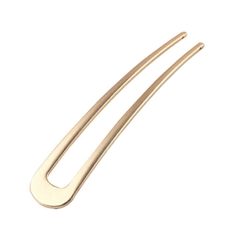 U-shaped hairpin Stick Retro metal hairpin fork Elegant U-shaped headwear hairpin for women girls